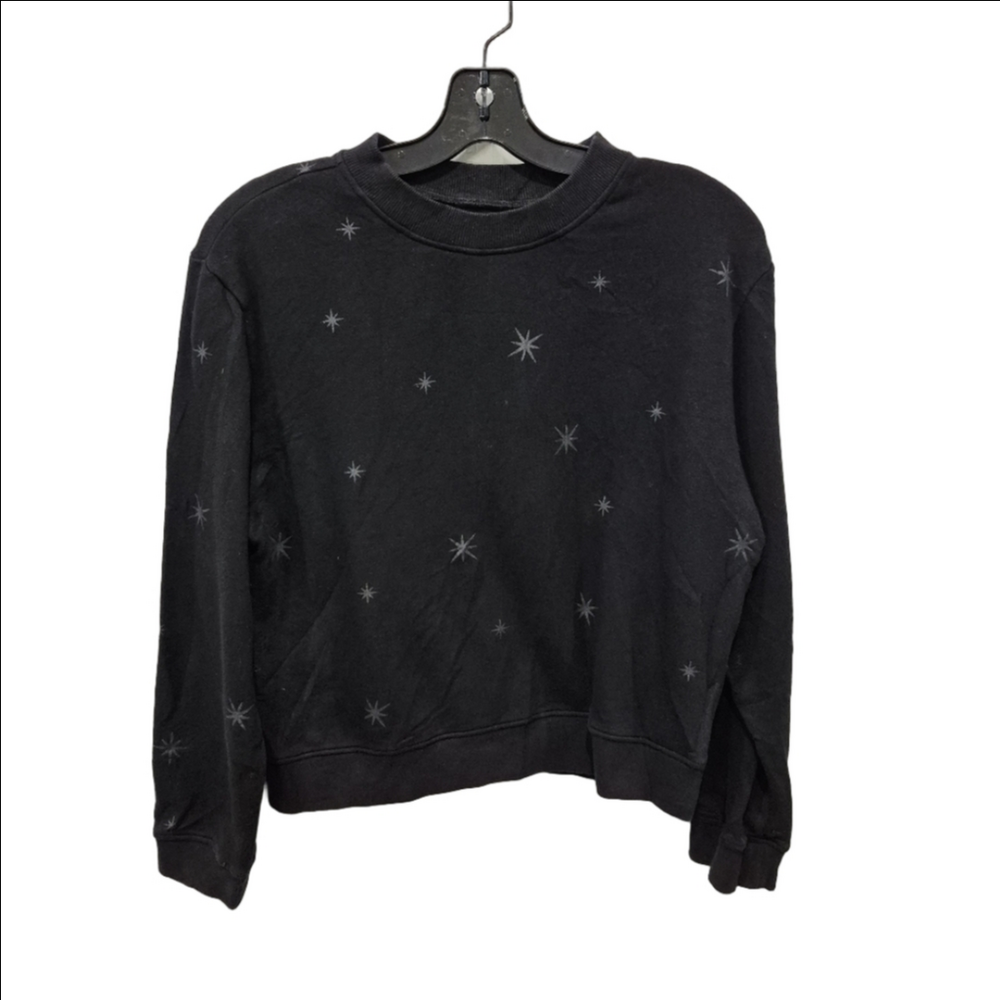 PISTOLA Crewneck Black Star Patterned Sweatshirt